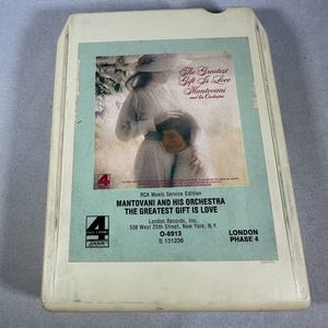 Mantovani The Greatest Gift Is Love Mantovani & Orchestra London 8-Track